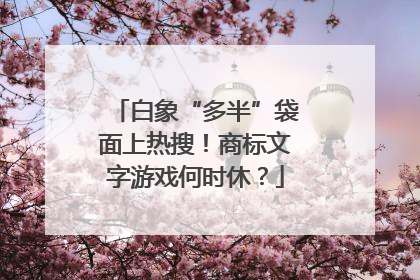 白象“多半”袋面上热搜！商标文字游戏何时休？