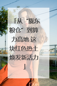 从“陇东粮仓”到算力高地 这块红色热土焕发新活力