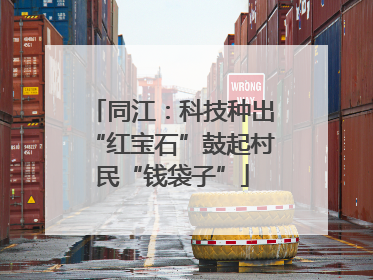 同江：科技种出“红宝石”鼓起村民“钱袋子”