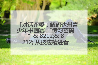 对话评委：解码达州青少年书画赛 “传习密码”& 8212;& 8212; 从技法精进看文化传承新活力