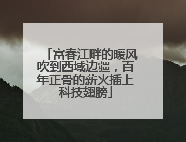 富春江畔的暖风吹到西域边疆，百年正骨的薪火插上科技翅膀