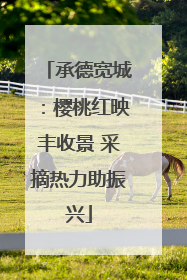 承德宽城：樱桃红映丰收景 采摘热力助振兴