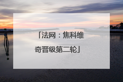 法网：焦科维奇晋级第二轮