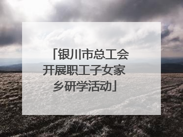 银川市总工会开展职工子女家乡研学活动