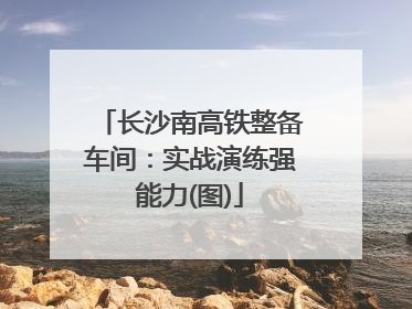 长沙南高铁整备车间：实战演练强能力(图)